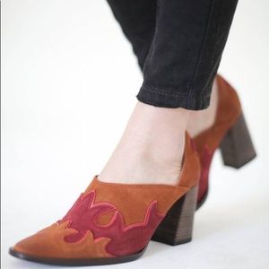 Free People Flame Alamo Shootie Western Booties.